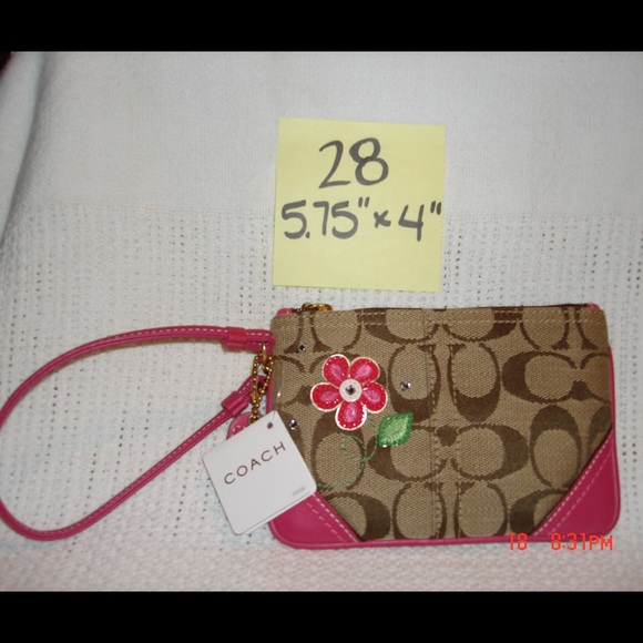 Coach Handbags - NEW Vintage Coach Wristlet
