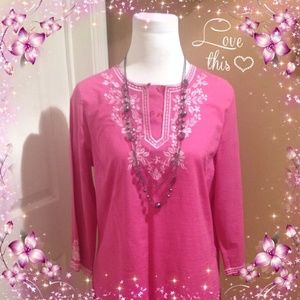 Jaclyn Smith Cotton Tunic!!