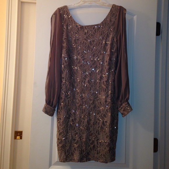 Beautiful tan colored dress
