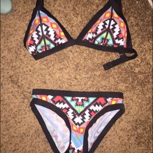 Tribal swim suit