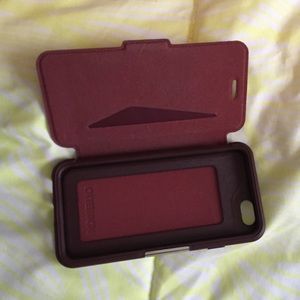 Leather iPhone 6/6s otterbox case 🍷