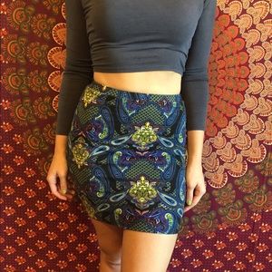 Colorful skirt