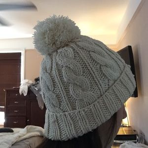 J. Crew wool Pom Pom hat