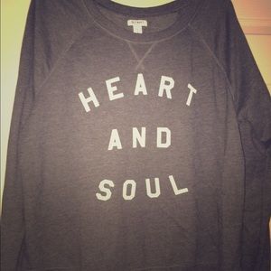 Graphic print sweat shirt