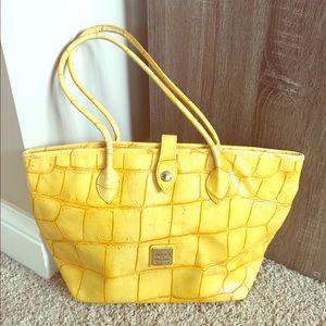 Yellow Dooney & Bourke Tote!