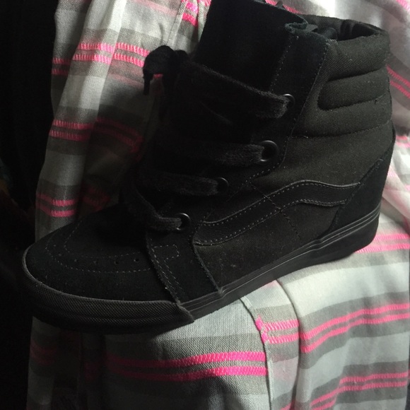 High top wedge Vans