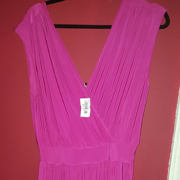 plus size fuchsia jumpsuit