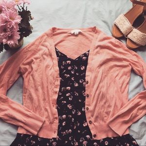 [Forever 21] Soft Pink Cardigan NWOT