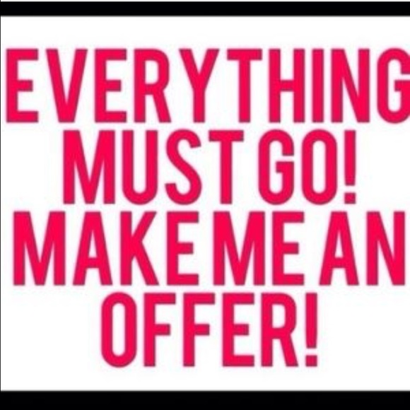 Must go today! Entire closet!!!