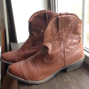 Ankle Cowboy Boots