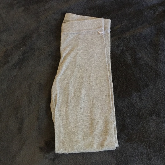 Grey Pink Victoria Secret leggings