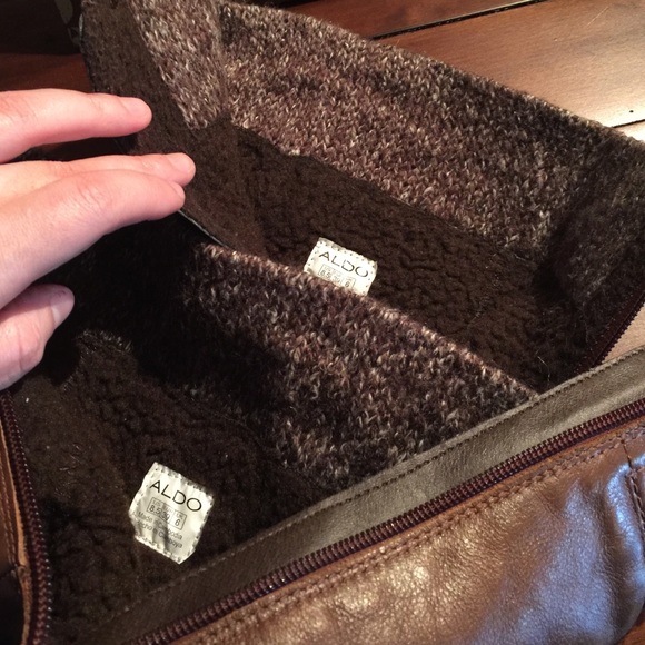 Aldo Leather brown boots - Picture 4 of 4