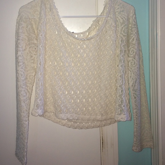 Super cute lace sweater