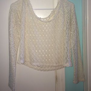 Super cute lace sweater