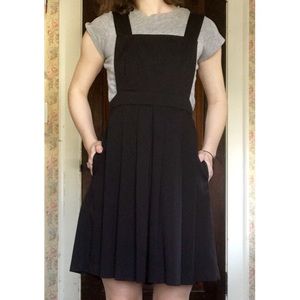 Modcloth Black Jumper/Pinafore
