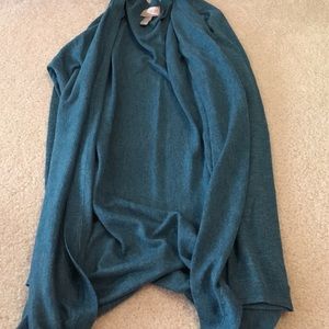 forever 21 blue cardigan