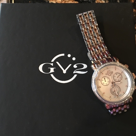 GV2 gorgeous watch! Rose gold & stainless