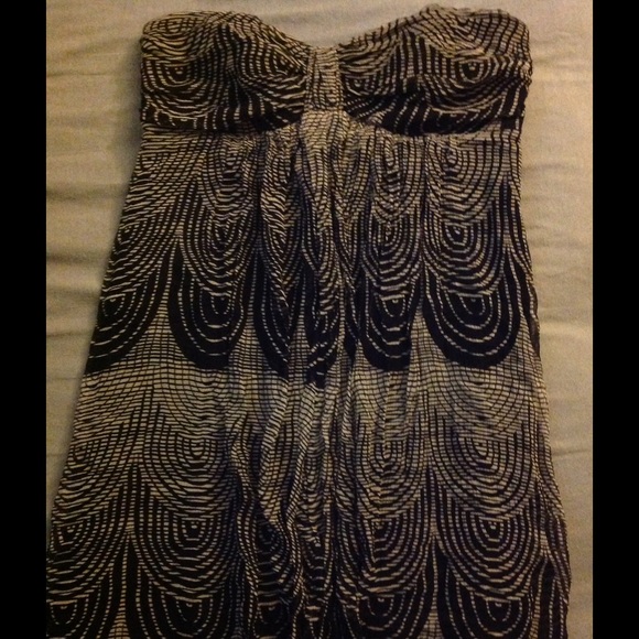 Gauzy Patterned Dress