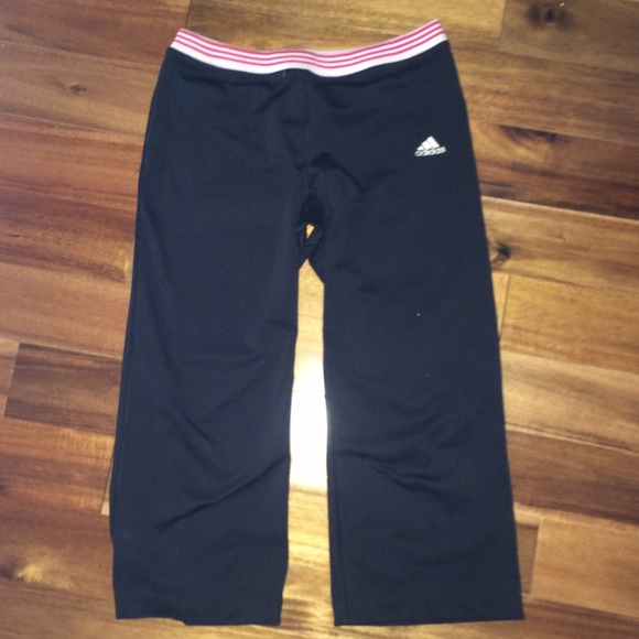 Adidas work out yoga crops