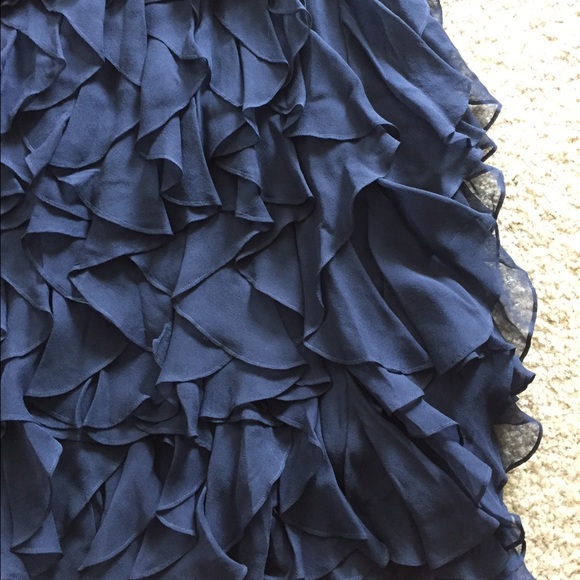 Ruffled silk dress - Picture 2 of 4