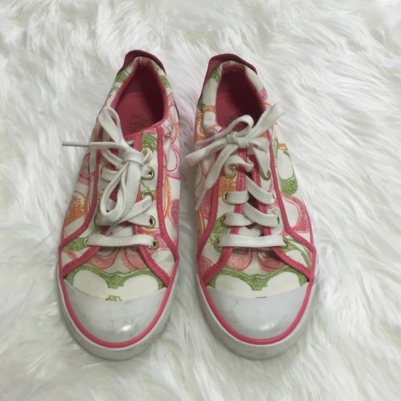 Coach Barrett 6.5 Scribble Sneaker