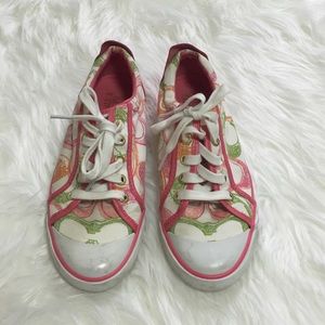 Coach Barrett 6.5 Scribble Sneaker