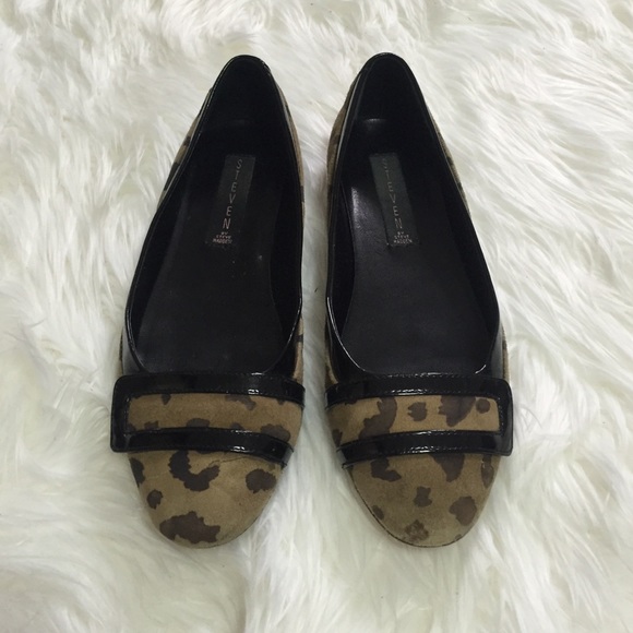 Steven 6.5 by Steve Madden Leopard Print Flats - Picture 1 of 4