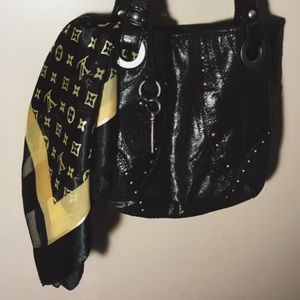 Faux Louis Vuitton Silk Scarf
