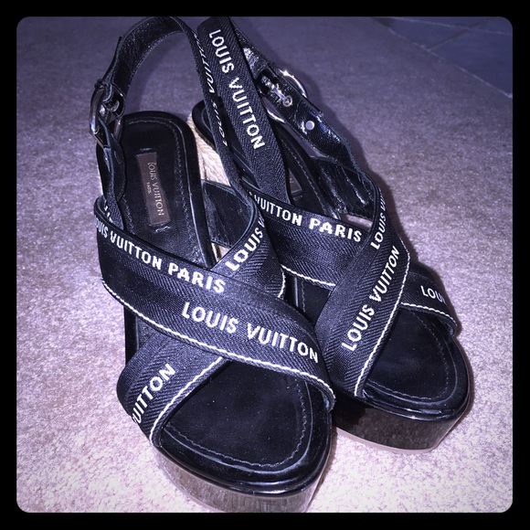 Louis Vuitton wedges