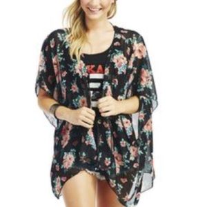Floral Sheer Kimono