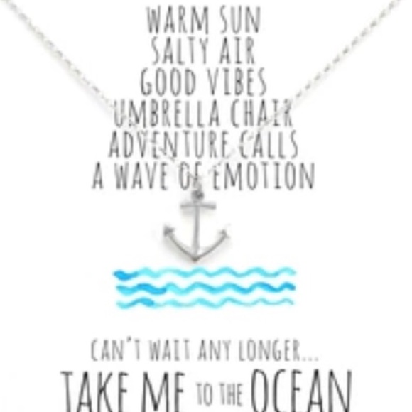 Jewelry - Anchor Necklace(NWT)last one!