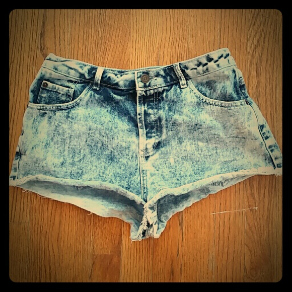 Topshop Cheeky Shorts Size 8