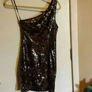 Bebe sequin mini dress