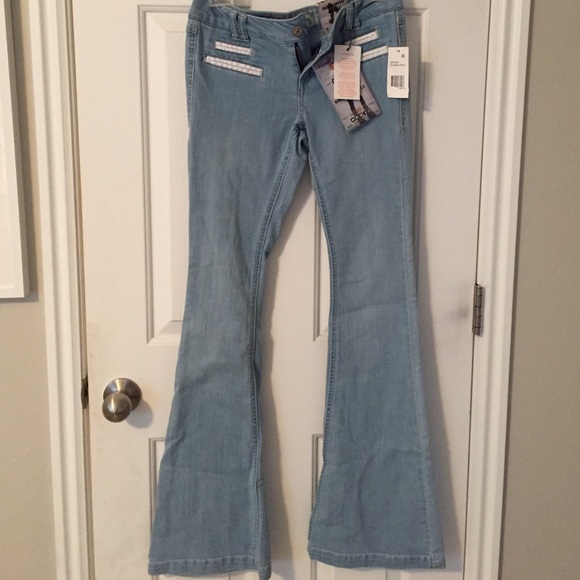 Bell bottom jeans