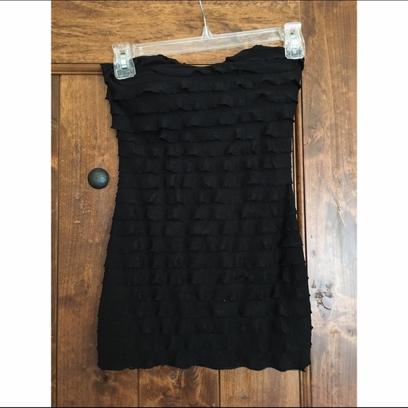 Charlotte Russe strapless top