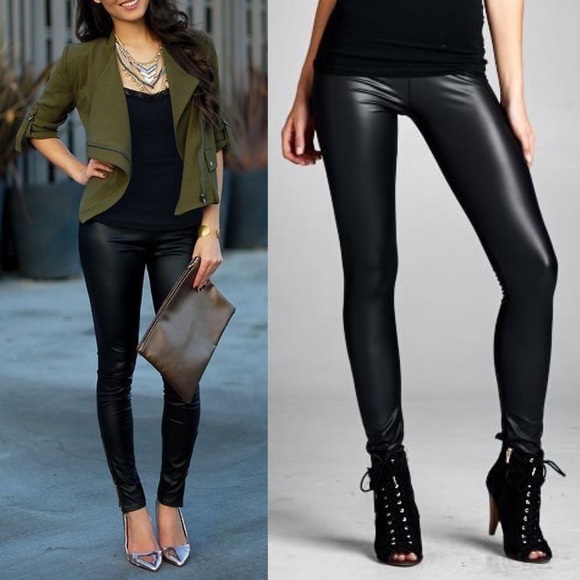 Bellanblue Pants - 🚨1 HR SALE🚨DEBORAH slick leggings - BLACK