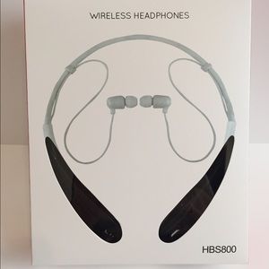 Black HBS800 Wireless Bluetooth Headset