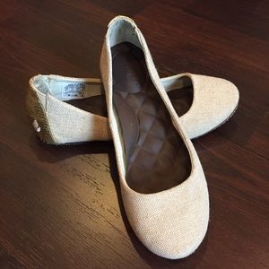 Reef Tropic Gold Ballet Flats