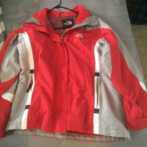 North face ski coat