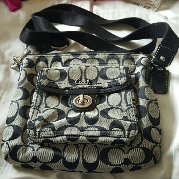 Black Coach Cross body