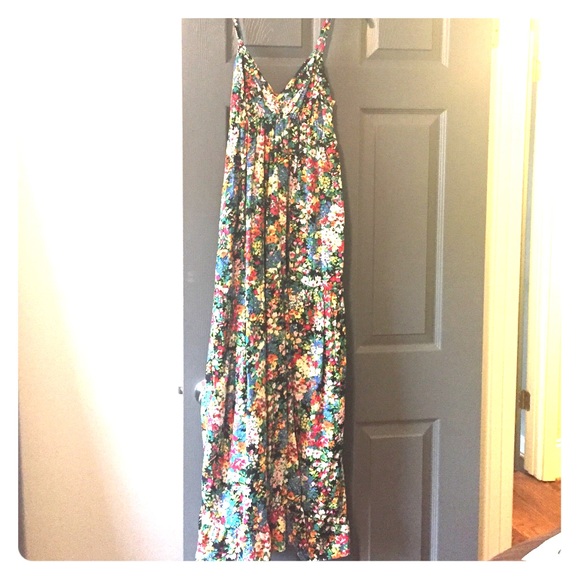 Floral maxi dress