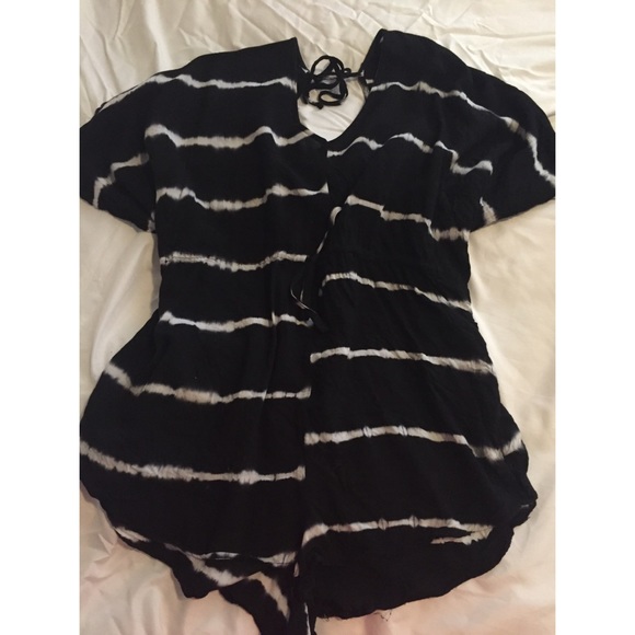 Black & White Romper