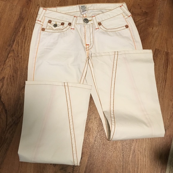NWOT White True Religion Pants