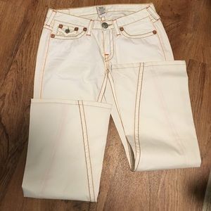 NWOT White True Religion Pants