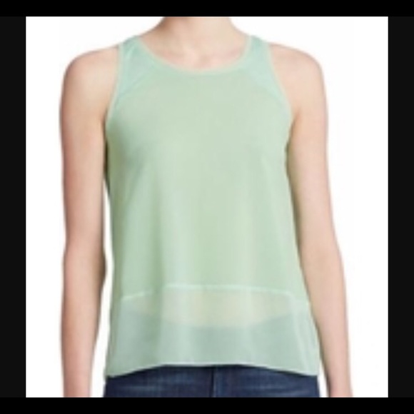 Gorgeous soft mint green French Connection top - Picture 2 of 3
