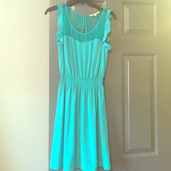 Turquoise dress