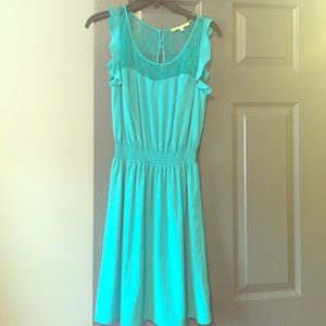 Turquoise dress