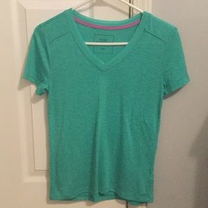 Nollie v-neck turquoise