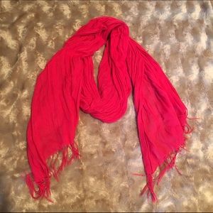 Red scarf