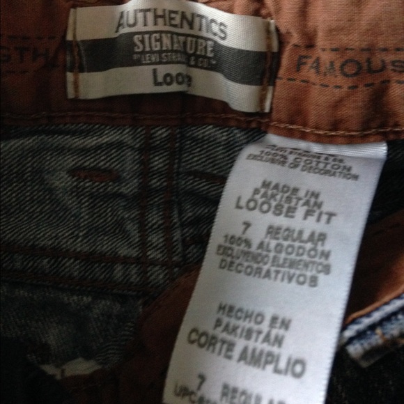 Levi size 7 boys Jean - Picture 2 of 3